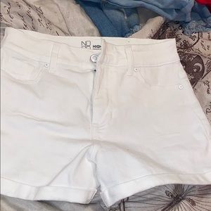 White shorts
